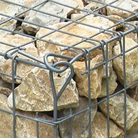 Сварной габион для забора