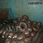 Дріт для напівавтомата у мотках, упакованих в папір для захисту при транспортуванні