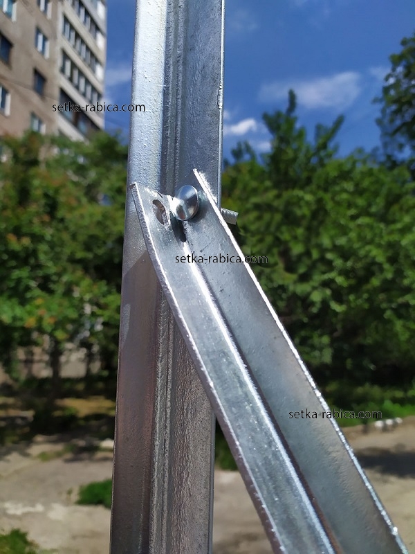 Опорний стовп для стовпів Козачка® оцинкований (320 г/м2) Зображення 6
