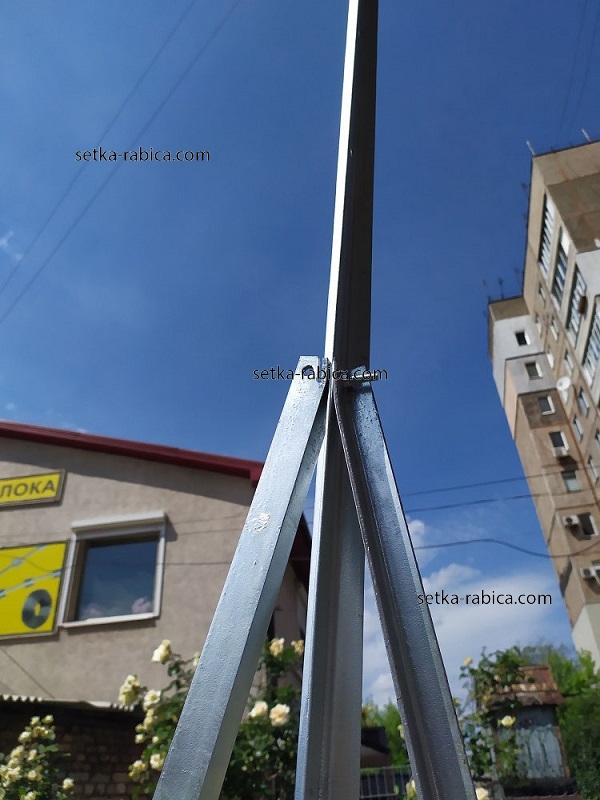 Опорний стовп для стовпів Козачка® оцинкований (320 г/м2) Зображення 3