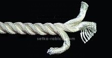 Канат пенька-капрон (кадола) ТО28,7-26209430-035:2012 для рыбацких нужд и подъёмно-транспортных работ, Д 13 мм