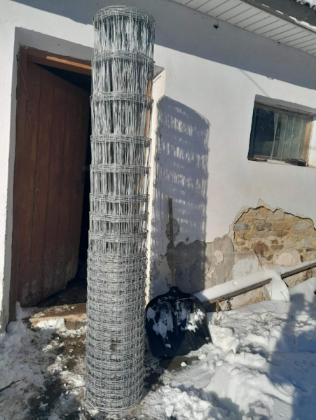 Сетка шарнирная 2х50 антизаяц 2/2.5/2 мм. Некондиция