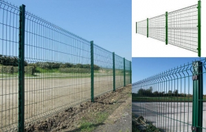 3d панелі для огорожі, 3/4 мм, 1230х2500, цинк + полімер Зображення 2