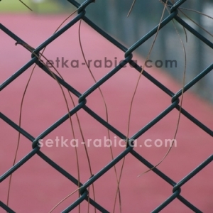 Сетка Рабица 40х40х2,8 оцинкованная с ПВХ покрытием