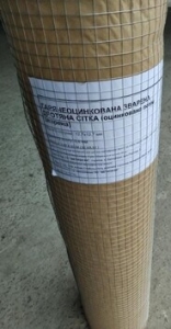 Сетка сварная 12х12х0,6 мм оцинкованная, рулон 1х30 м Зображення 2